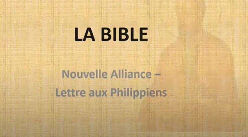 bible lettre paul aux philippiens