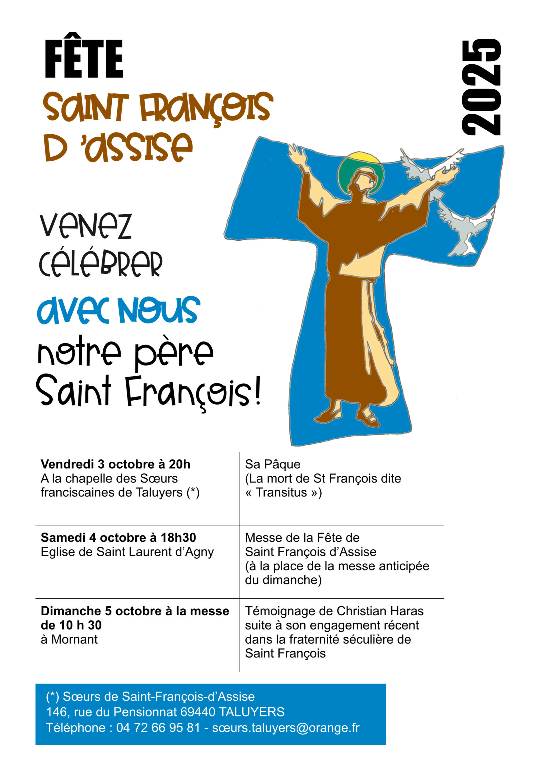 saint françois 2025