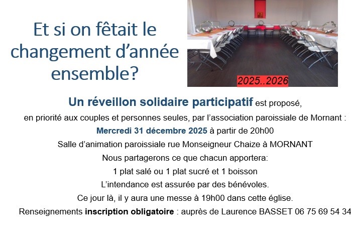 réveillon solidaire