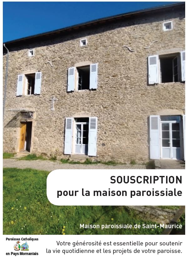 souscription maison paroissiale st maurice 1