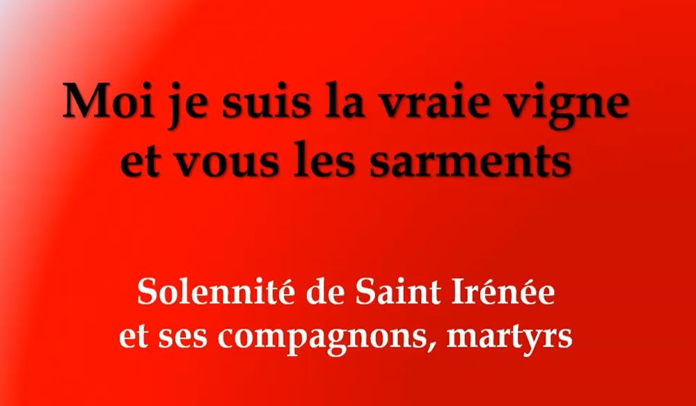 st irénée évangile