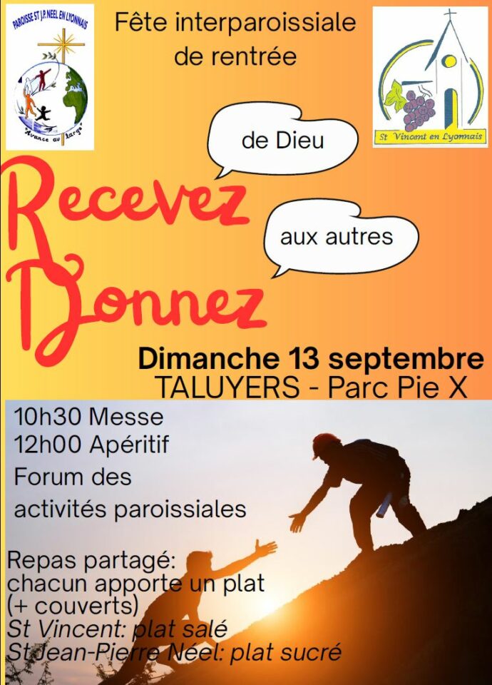 fete interparoissiale de rentrée 2026