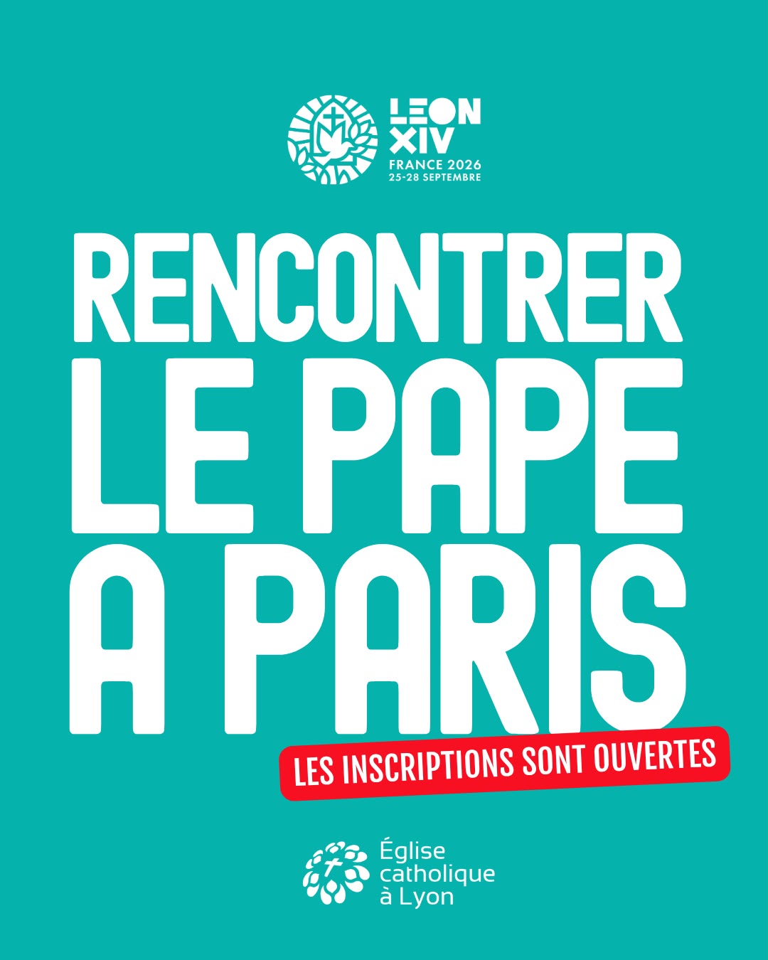inscription pape à paris